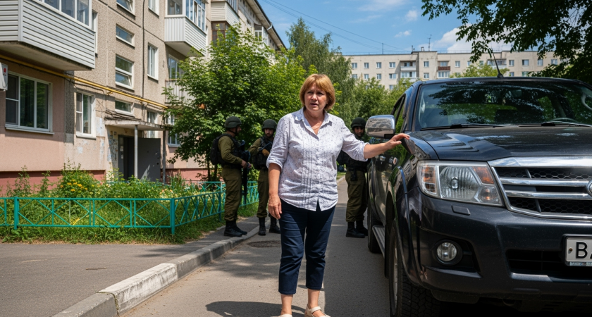 Машину солистки Би-2 «призвали на службу» в армию