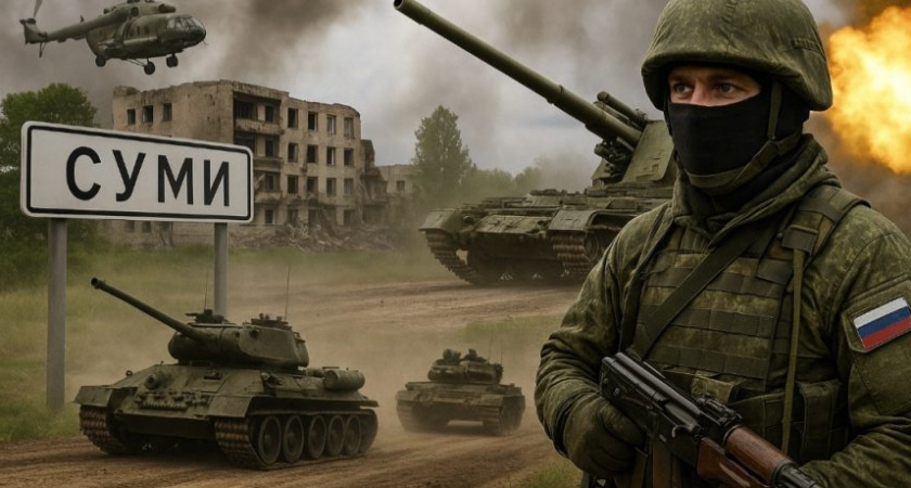 Российские войска продвигаются к Сумам со скоростью 108 метров в сутки