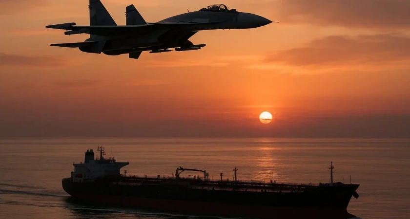 Россия начала военное сопровождение нефтяных танкеров через пролив Ла-Манш