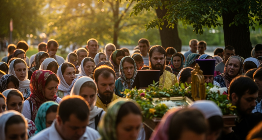 Патриарх Кирилл объяснил, почему православные прикасаются к останкам святых и о чем их просят
