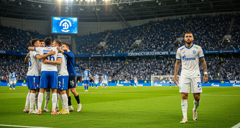 "Динамо" разгромило "Пари НН" 3:0 с дебютом Миранчука и прервало серию из четырех матчей без побед