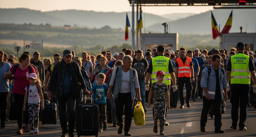 26 тысяч украинцев сбежали в Румынию — это целый армейский корпус