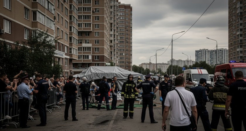 Москвич выбросил жену и годовалого сына с 16 этажа и отправлен в психбольницу