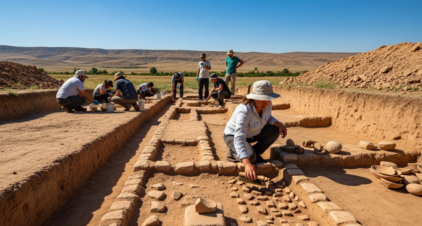 В пещере Узбекистана нашли 9200-летние каменные серпы, переписавшие историю земледелия
