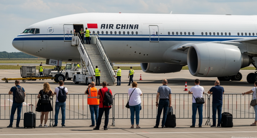 Boeing 777 с 265 пассажирами экстренно сел в Нижневартовске из-за отказа двигателя