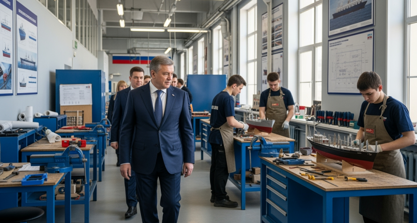 Патрушев назвал студентам судостроительного колледжа то, чему "можно только позавидовать"