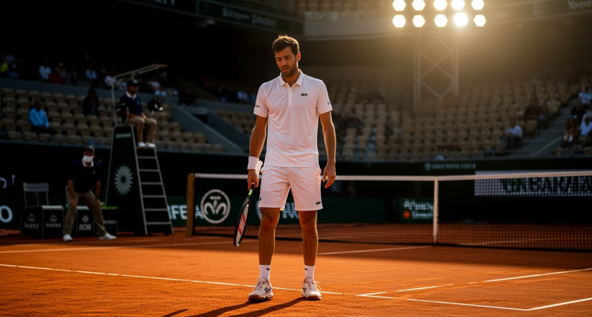 Рублев получил штраф $3000 на US Open за мат в адрес самого себя