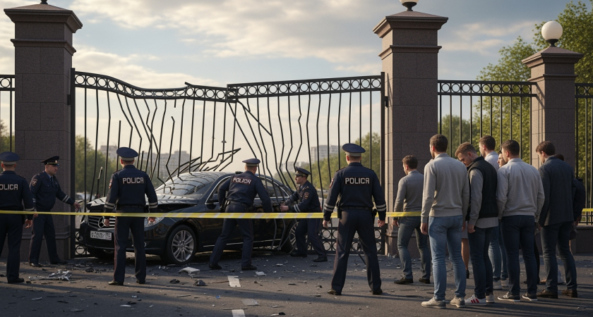 39-летний мужчина протаранил ворота российского консульства в Сиднее: ранен полицейский