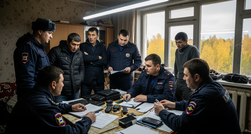 "Резиновые квартиры": троица из Калуги легализовала сотню мигрантов через фиктивную прописку
