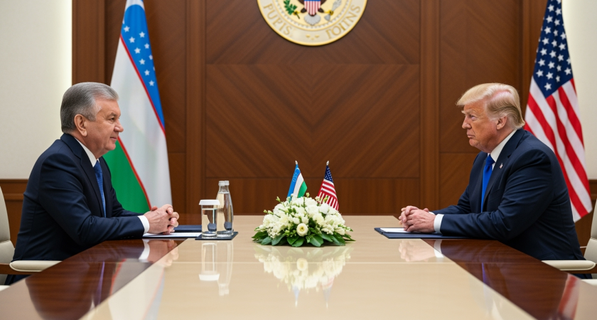 Мирзиёев позвонил Трампу и пригласил в Ташкент обсудить борьбу с терроризмом