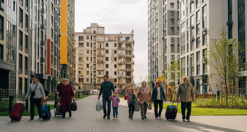 Пять домов в Донском районе снесут по технологии "умный снос" после переселения жильцов