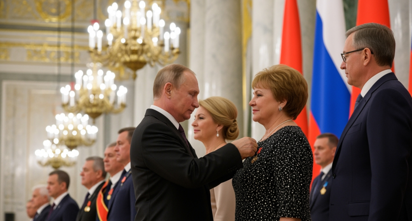 Путин наградил Лепса и Долину орденами вместе с Антоновым и Удовиченко за заслуги перед Отечеством