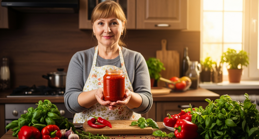 Забудьте про банки с огурцами: этот соус из перца изменит ваше представление о домашних заготовках