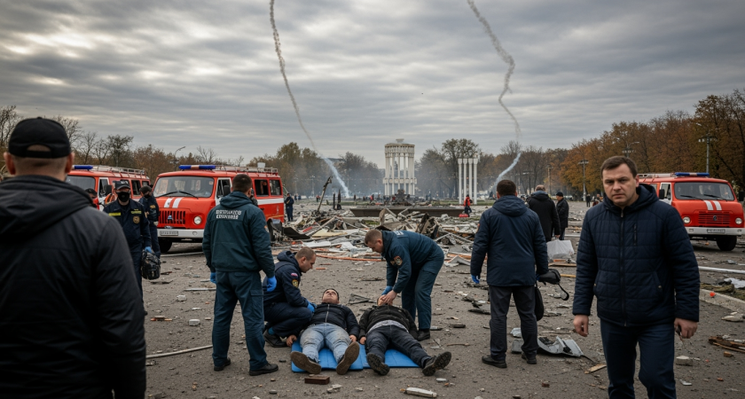 ВСУ атаковали дронами парк "Гулливер" в Донецке и НПЗ в Краснодаре: двое раненых
