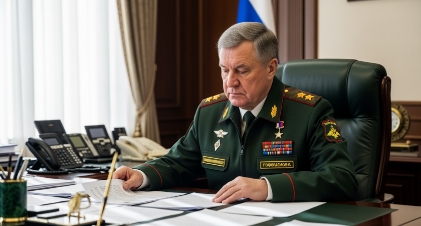 Командующий спецоперацией генерал Герасимов отметил 70-летие в разгар боевых действий