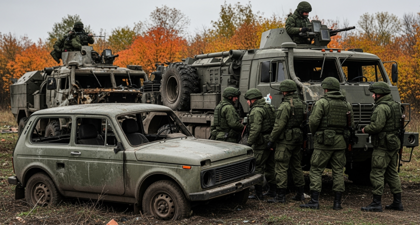 Бойцы 234-го полка уничтожили американский БРЭМ M88 "Геркулес" — кадры удара беспилотником