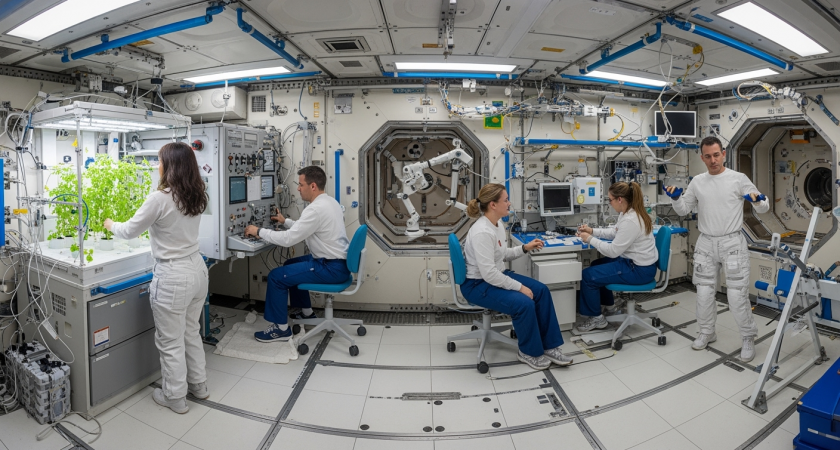 Четверо добровольцев заперты на год в 3D-модуле NASA для имитации жизни на Марсе