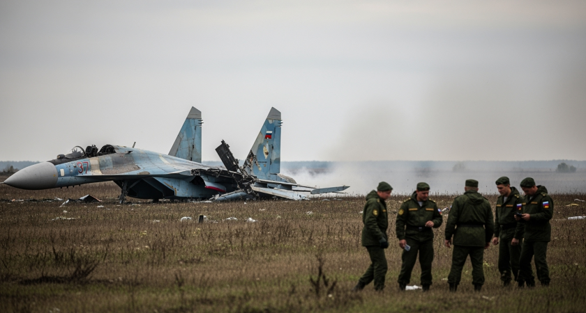 Погиб 30-летний майор: украинский Су-27 разбился на Запорожском направлении
