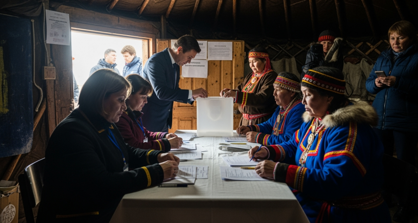 НОМ проверил голосование оленеводов в отдаленных регионах: тайна соблюдена, нарушений не найдено