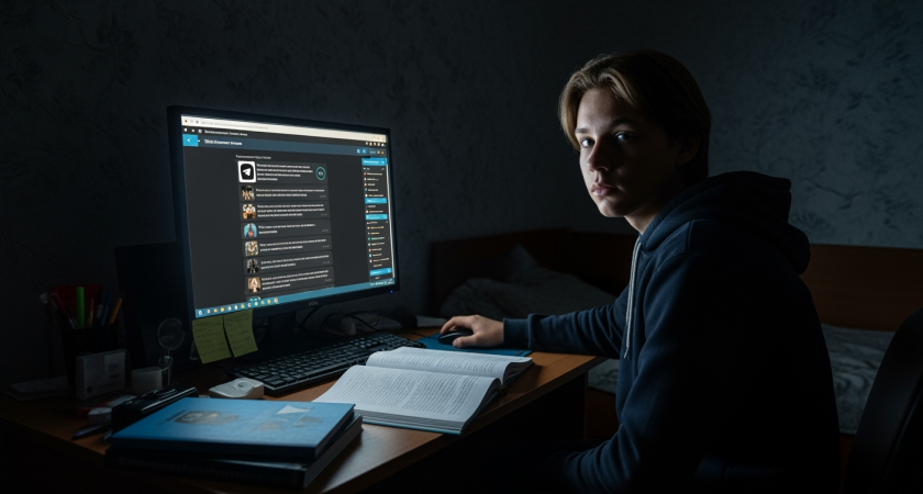 МВД: боты-вербовщики в Telegram массово завербовывают подростков в "дропы" и "кладмены"