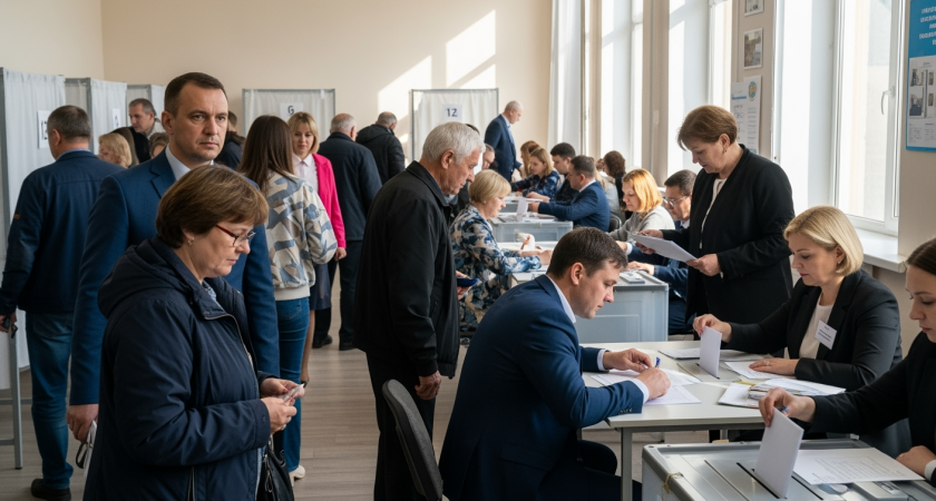 Явка на выборах губернатора в Брянской области превысила прошлогодний показатель на 1041 участке