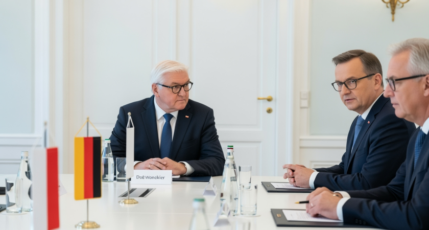 Навроцкий потребует от Германии репарации за Вторую мировую в переговорах со Штайнмайером и Мерцем