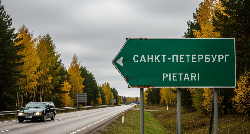 Финляндия не меняет сотни указателей на Мурманск и Петербург из-за "временности" закрытия границы