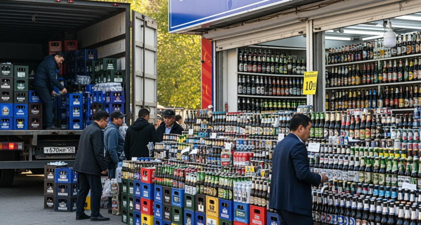 Россия поставила в Казахстан пива на $4,5 млн: рост на 44% за год
