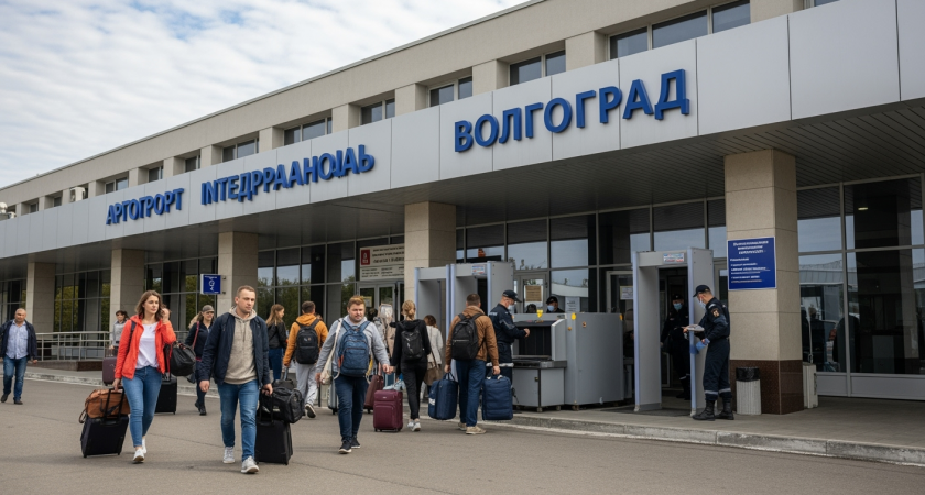Аэропорт Волгограда закрыт из-за угрозы безопасности полетов — ограничения могут продлиться несколько часов