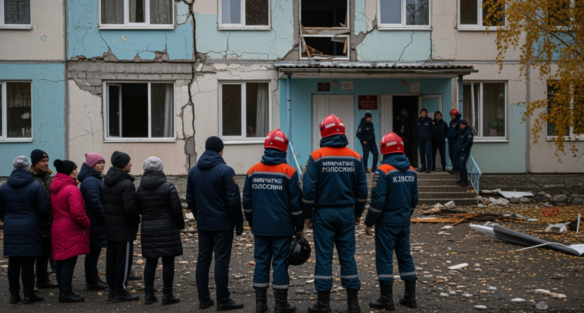 МЧС проверяет детсады и школы на Камчатке после землетрясения магнитудой 7,2