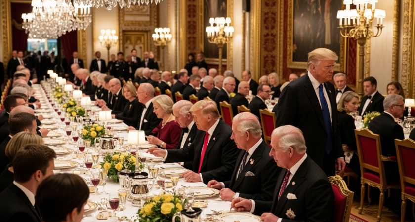 Трамп приглашает короля Чарльза III на 250-летие независимости США после банкета на 160 гостей