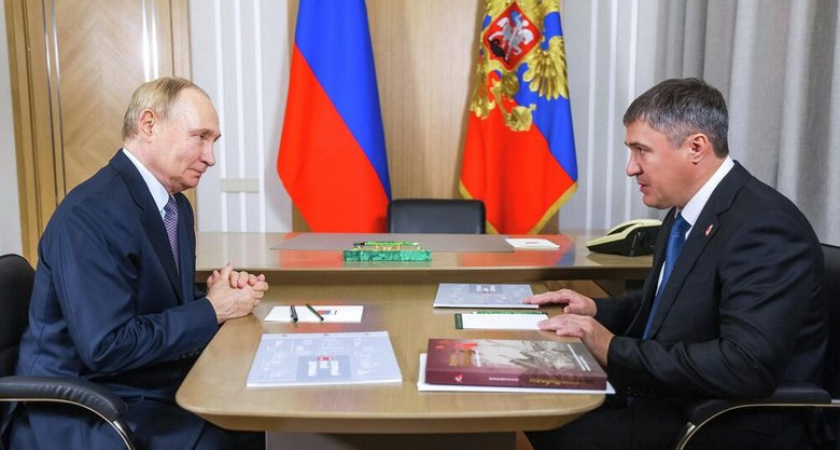 Махонин доложил Путину о поддержке 17 тысяч семей участников СВО в Прикамье