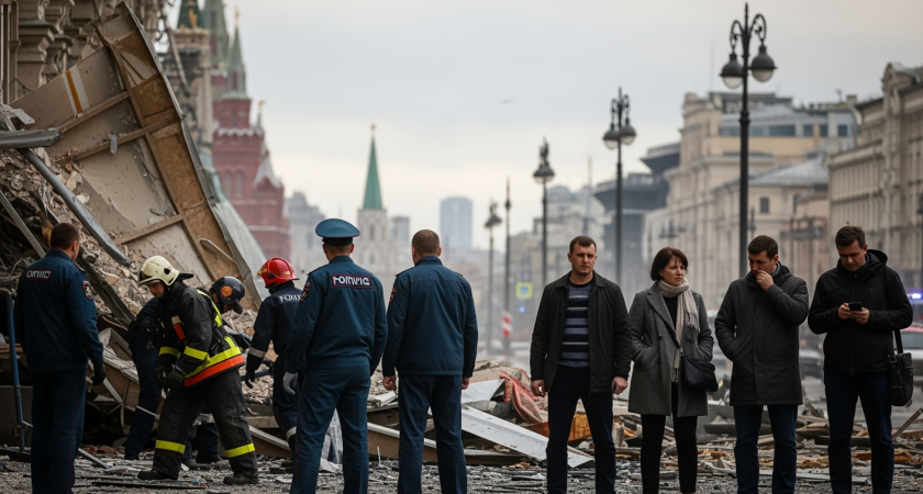 ПВО уничтожила украинский беспилотник над Москвой: экстренные службы работают на месте падения обломков