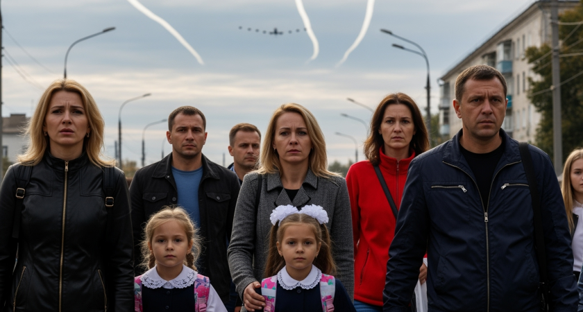 Гладков призвал родителей оставить детей дома из-за четырех вражеских самолетов над Белгородом