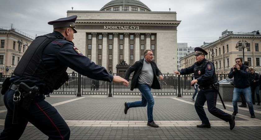 Экс-чиновник Росимущества попросился покурить и сбежал из суда в Петербурге