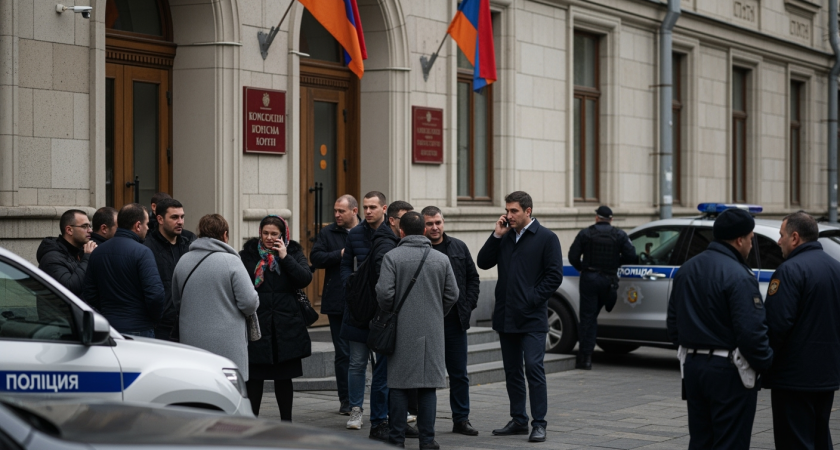 Экс-чиновник Росреестра найден мертвым в уборной консульства Армении после побега из суда