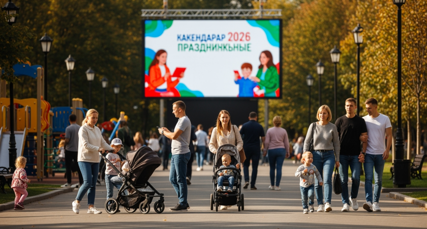 Россияне получили 12-дневные новогодние каникулы и 21 выходной день в 2026 году