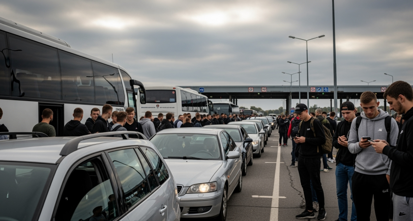 10 тысяч за неделю: Украина прогнозирует бегство 350 тысяч мужчин за месяц