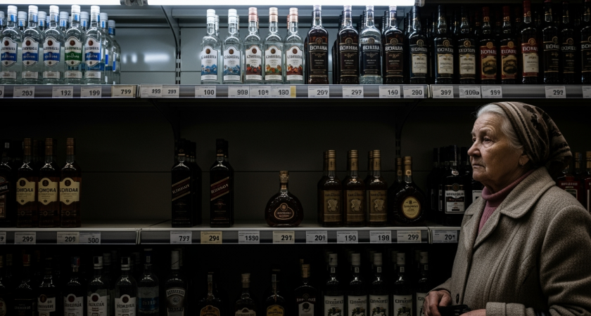 Продажи водки и коньяка в России рухнули на 4% и 10%: цены выросли до 349 и 651 рубля