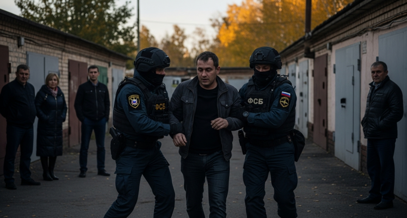 ФСБ показала видео задержания IT-шника из Мордовии, который сдавал критическую инфраструктуру и готовил убийство полицейского