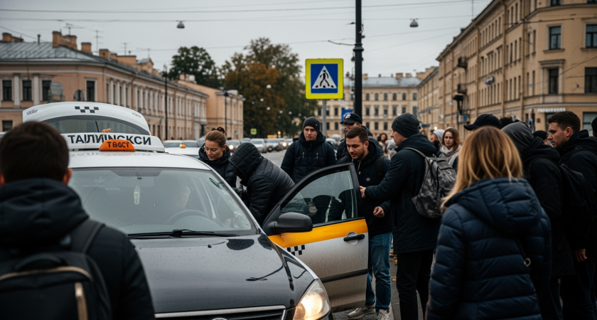 Двое рецидивистов избили таксиста на Таллинской улице за отказ везти бесплатно