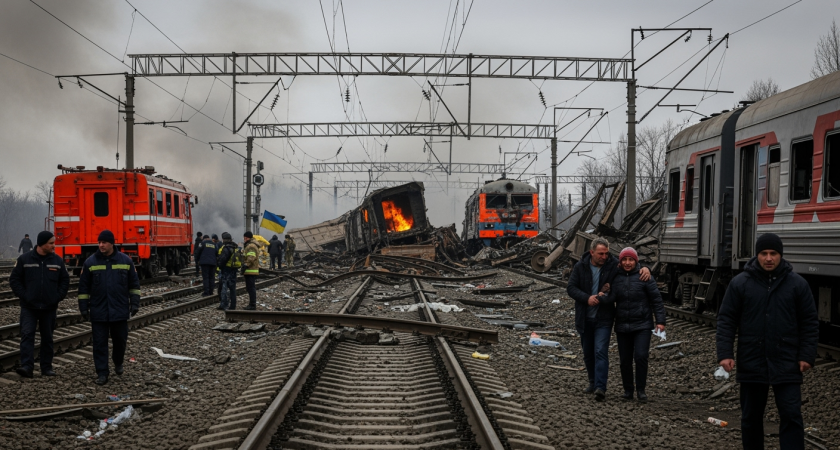 ВС России поразили 154 объекта ВСУ: от железнодорожной инфраструктуры до баз дронов