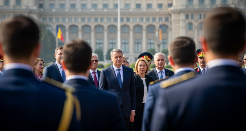 Президент-математик Румынии нарушил протокол и стал новым Байденом в мемах