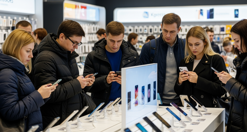 Продажи смартфонов в России рухнули на четверть: россияне массово переходят на бюджетные модели