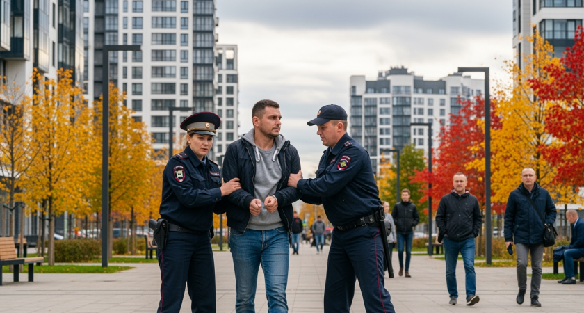 39-летний житель Кургана пытался увести незнакомую малолетнюю девочку средь бела дня в Балашихе