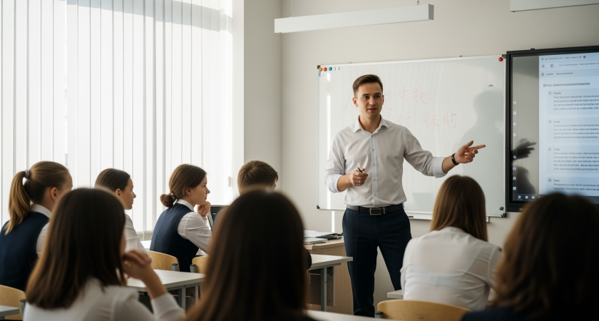 "Учитель года 2025": 26-летний выпускник белгородской гимназии вернулся преподавать в родную школу и покорил всю Россию