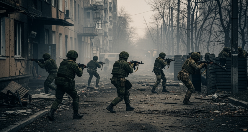 Штурмовые группы России ворвались в восточную часть Северска и закрепляются в городе