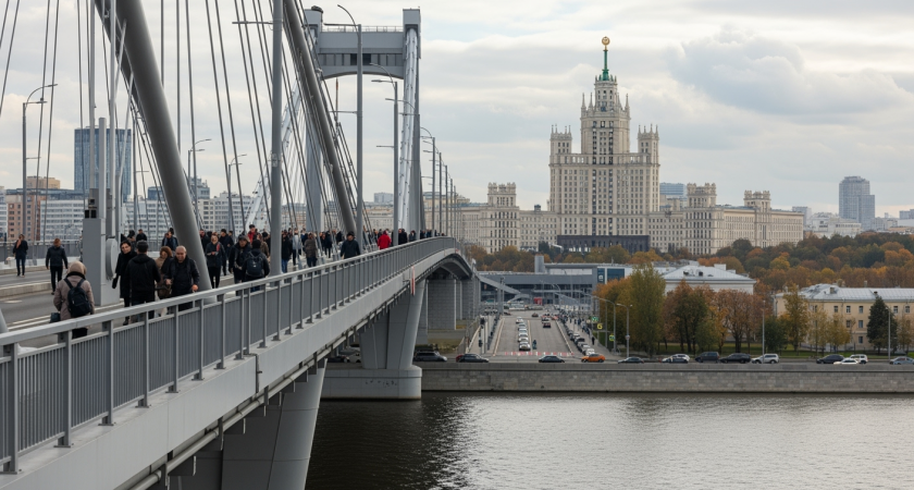 142 тысячи москвичей выбрали "Гагаринский мост" рядом с Национальным космическим центром