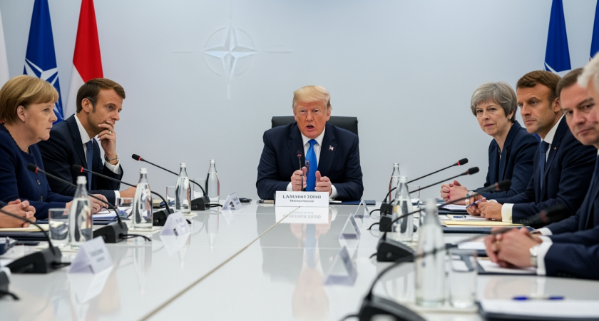 "Послушайте, если мы уйдем, мы уйдем": Столтенберг рассказал о грозе Трампа покинуть НАТО в 2018-м