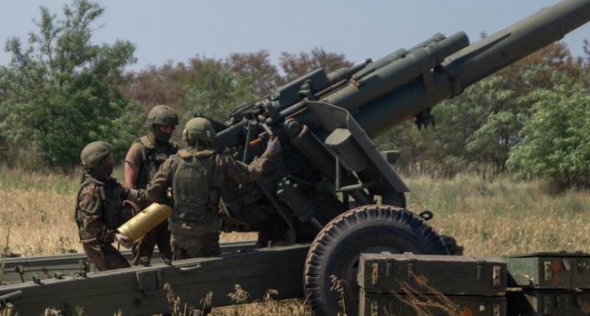 ВС России уничтожили натовскую гаубицу L119 из Афганистана и Ирака под Кирово